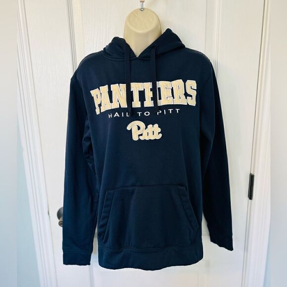 Pitt University Panthers Hail to Pitt Navy & Gold Sweatshirt! - Picture 1 of 4